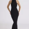 Sadira Czarna sukienka maxi z odkrytymi plecami – edycja limitowana Sadira Czarna sukienka maxi z odkrytymi plecami – edycja limitowana