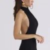 Sadira Czarna sukienka maxi z odkrytymi plecami – edycja limitowana Sadira Czarna sukienka maxi z odkrytymi plecami – edycja limitowana
