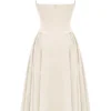 Samaria Vintage Cream Gorsety Sukienka Letnia Samaria Vintage Cream Gorsety Sukienka Letnia