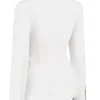 Sariah Ivory Contour Tailored Marynarka