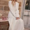 Sariah Ivory Contour Tailored Marynarka
