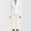 Sariah Ivory Contour Tailored Marynarka