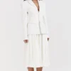 Sariah Ivory Contour Tailored Marynarka
