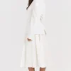 Sariah Ivory Contour Tailored Marynarka