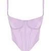 Satynowy gorset Tamsin w kolorze orchidei Satynowy gorset Tamsin w kolorze orchidei