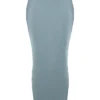 Spódnica maxi Amadi Cool Blue sięgająca do podłogi Spódnica maxi Amadi Cool Blue sięgająca do podłogi