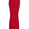 Spódnica maxi Cassidy w kolorze holly red z marszczonym obszyciem dołu Spódnica maxi Cassidy w kolorze holly red z marszczonym obszyciem dołu