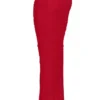 Spódnica maxi Cassidy w kolorze holly red z marszczonym obszyciem dołu Spódnica maxi Cassidy w kolorze holly red z marszczonym obszyciem dołu