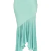 Spódnica maxi Lila Jade z falbanami