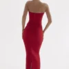 Spódnica maxi Nayara Red Rose