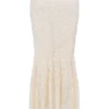 Spódnica maxi Therese Vintage w kolorze kremowym z koronką Spódnica maxi Therese Vintage w kolorze kremowym z koronką