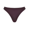 Spodenki bikini Capri Cacao z wysokim dolem