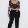 Spodnie Ava Black Fold Front Spodnie Ava Black Fold Front