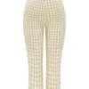 Spodnie capri Carella Gingerbread Gingham Spodnie capri Carella Gingerbread Gingham
