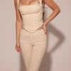 Spodnie capri Carella Gingerbread Gingham Spodnie capri Carella Gingerbread Gingham