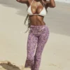 Spodnie Keala Violet Floral Cutout Spodnie Keala Violet Floral Cutout