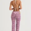 Spodnie Keala Violet Floral Cutout Spodnie Keala Violet Floral Cutout