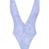 Stroje Kąpielowe Martinique Lavender Paisley Plunge Stroje Kąpielowe Martinique Lavender Paisley Plunge