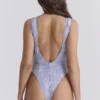 Stroje Kąpielowe Martinique Lavender Paisley Plunge Stroje Kąpielowe Martinique Lavender Paisley Plunge
