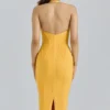 Sukienka bandażowa Sculpt Orange Sherbet Midi Sukienka bandażowa Sculpt Orange Sherbet Midi