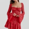 Sukienka gorsetowa Analissa Scarlet