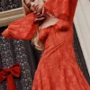 Sukienka gorsetowa Analissa Scarlet