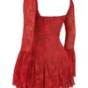 Sukienka gorsetowa Analissa Scarlet