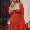 Sukienka gorsetowa Analissa Scarlet