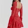 Sukienka gorsetowa Analissa Scarlet