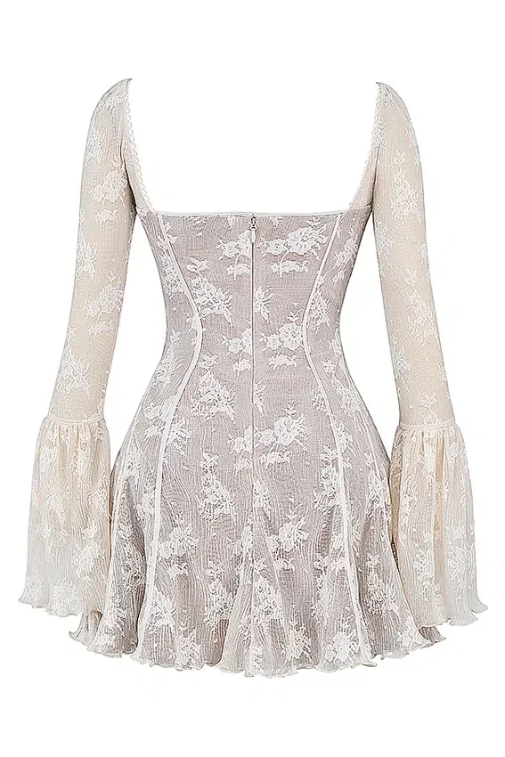 Sukienka gorsetowa Analissa Vintage w kolorze kremowym Sukienka gorsetowa Analissa Vintage w kolorze kremowym