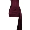 Sukienka gorsetowa bez ramiączek Loubella Mulberry Sukienka gorsetowa bez ramiączek Loubella Mulberry