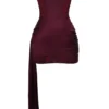 Sukienka gorsetowa bez ramiączek Loubella Mulberry Sukienka gorsetowa bez ramiączek Loubella Mulberry