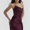 Sukienka gorsetowa bez ramiączek Loubella Mulberry Sukienka gorsetowa bez ramiączek Loubella Mulberry
