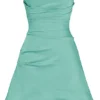 Sukienka gorsetowa bez ramiączek z drapowaniem Jasmine Jade Sukienka gorsetowa bez ramiączek z drapowaniem Jasmine Jade
