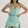 Sukienka gorsetowa bez ramiączek z drapowaniem Jasmine Jade Sukienka gorsetowa bez ramiączek z drapowaniem Jasmine Jade
