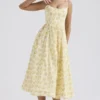 Sukienka gorsetowa Lolita z bawełny w vintage’owy kwiatowy wzór Sukienki Letnie Sukienka gorsetowa Lolita z bawełny w vintage’owy kwiatowy wzór Sukienki Letnie