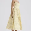 Sukienka gorsetowa Lolita z bawełny w vintage’owy kwiatowy wzór Sukienki Letnie Sukienka gorsetowa Lolita z bawełny w vintage’owy kwiatowy wzór Sukienki Letnie