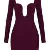 Sukienka gorsetowa Marcella Merlot Sukienka gorsetowa Marcella Merlot