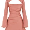 Sukienka gorsetowa z drapowaniem Toira Rose Sukienka gorsetowa z drapowaniem Toira Rose