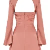 Sukienka gorsetowa z drapowaniem Toira Rose Sukienka gorsetowa z drapowaniem Toira Rose