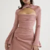 Sukienka gorsetowa z drapowaniem Toira Rose Sukienka gorsetowa z drapowaniem Toira Rose