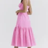 Sukienka Letnia Elia w kolorze French Pink Sukienka Letnia Elia w kolorze French Pink