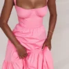 Sukienka Letnia Elia w kolorze French Pink Sukienka Letnia Elia w kolorze French Pink