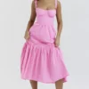 Sukienka Letnia Elia w kolorze French Pink Sukienka Letnia Elia w kolorze French Pink