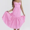Sukienka Letnia Elia w kolorze French Pink Sukienka Letnia Elia w kolorze French Pink