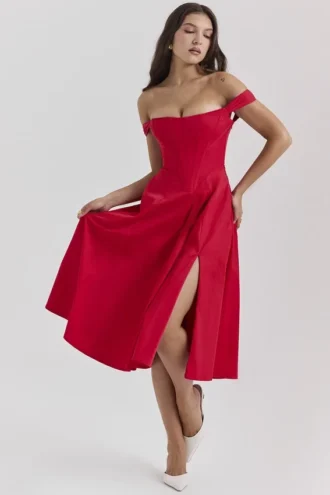 Sukienka letnia Saira Scarlet