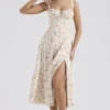 Sukienka letnia z bawełny z nadrukiem Carmen Ivory Meadow Sukienka letnia z bawełny z nadrukiem Carmen Ivory Meadow