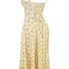 Sukienka Letnia z bawełny z nadrukiem kwiatowym w stylu vintage Carmen Buttercup Sukienka Letnia z bawełny z nadrukiem kwiatowym w stylu vintage Carmen Buttercup