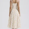 Sukienka Letnia z bawełny z nadrukiem Rosalee Ivory Meadow Sukienka Letnia z bawełny z nadrukiem Rosalee Ivory Meadow