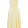 Sukienka Letnia z gorsetem Carmen w kolorze Buttercup Sukienka Letnia z gorsetem Carmen w kolorze Buttercup